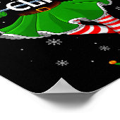 Gym Elf Christmas Family Workout Girls Women Elf S Poster (Hoek)