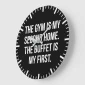 Gym en Buffet is mijn huis, Bulking - Grappig werk Grote Klok (Hoek)