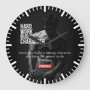 Gym en Fitness Motivatie - Bodybuilding, Lifting Grote Klok