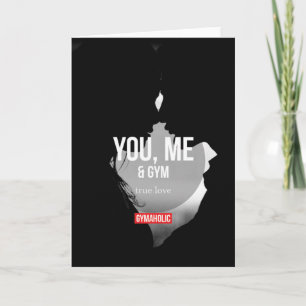 Gym en Fitness Motivatie - Bodybuilding, Lifting Kaart