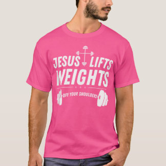 Gym En Jesus Christ Gewichtheffen Christelijk Body T-shirt