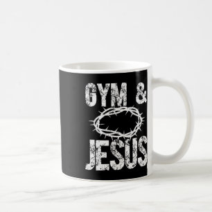 Gym En Jezus Christelijke Bodybuilder Religieus Li Koffiemok