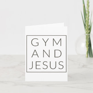 Gym en Jezus Kaart