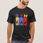 Gym en sport t-shirt (Voorkant)