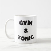 Gym en Tonic - Funny Novelty Workout Koffiemok (Links)