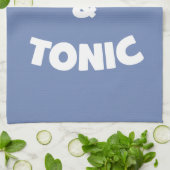 Gym en Tonic - Funny Novelty Workout Theedoek (Gevouwen)