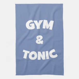 Gym en Tonic - Funny Novelty Workout Theedoek