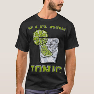Gym en Tonic Gin Booze Bar T-shirt