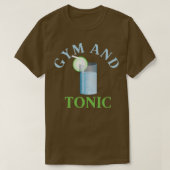 Gym en tonic Gin T-shirt (Design voorkant)