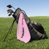 Gym Energie Bliksem  | Modern Fitness Golfhanddoek (Groen)