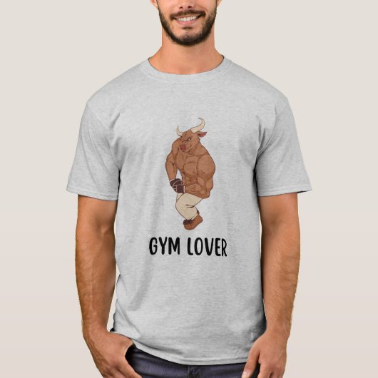 "Gym Enthusiast Essentials: Mannen T-shirt voor de (Voorkant)