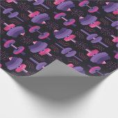 Gym Equipment Geometrische vormen patroon Cadeaupapier (Hoek)