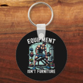 Gym Etiquette Workout Bodybuilding Fitness Bodybui Sleutelhanger (Voorkant)