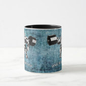 Gym & fitness bodybuilder mok (Midden)