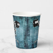 Gym & fitness bodybuilder papieren bekers (Rechts)