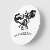 Gym & fitness bodybuilder ronde klok (Hoek)