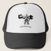Gym & fitness bodybuilder trucker pet (Voorkant)