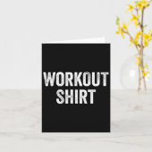 Gym Fitness Bodybuilding Workout  Kaart (Gele Bloem)