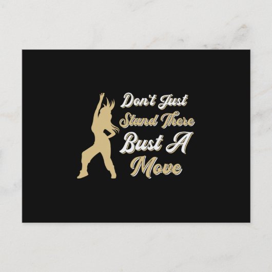 Gym Fitness Dancing Workout Dans Sport Gift Idee Briefkaart (Voorkant)