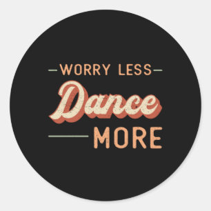 Gym Fitness Dansen Dans Workout Sport Gift Idee Ronde Sticker