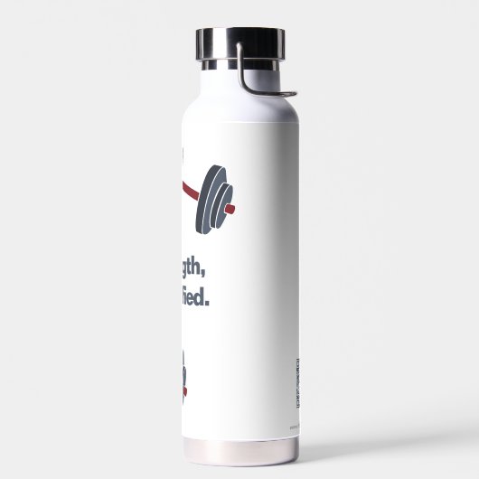 Gym Fitness Dumbbell Kracht, Vereenvoudigd Waterfles (Links)