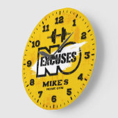 Gym Fitness Room Persoonlijke wandklok (Hoek)