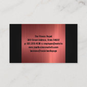 Gym Flex | Kettle Bell Logo | Fitness Visitekaartje (Achterkant)