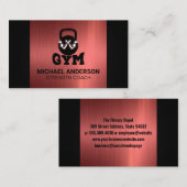 Gym Flex | Kettle Bell Logo | Fitness Visitekaartje (Voorkant / Achterkant)
