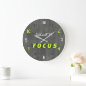 GYM FOCUS Moderne Fitness Grote Klok (Huis)
