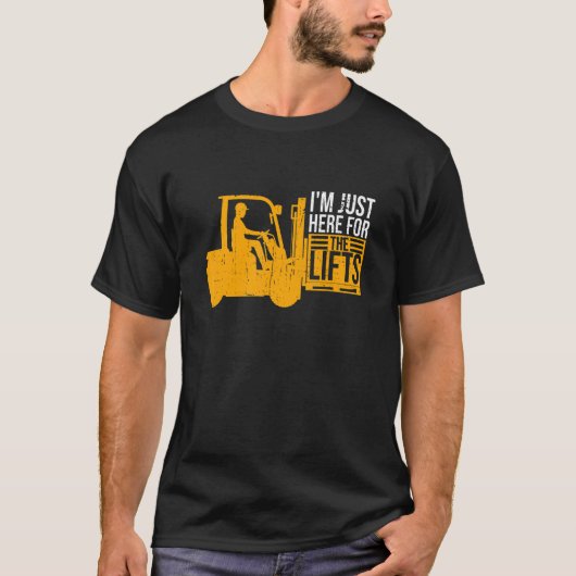 Gym Fork Stacker Operationeel Pakhuis 2 T-shirt (Voorkant)