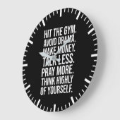 Gym, Geld, Bidden - Succesmotivatie Grote Klok (Hoek)