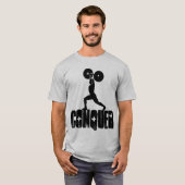 GYM & gewichtheffen OVERHEERSEN T-shirt (Voorkant volledig)
