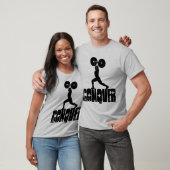 GYM & gewichtheffen OVERHEERSEN T-shirt (Unisex)