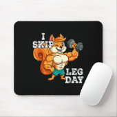 Gym Gewichtstraining Ik Skip Leg Dag 3 Muismat (Met muis)