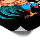 Gym Gewichtstraining Ik Skip Leg Dag 5 Poster (Hoek)