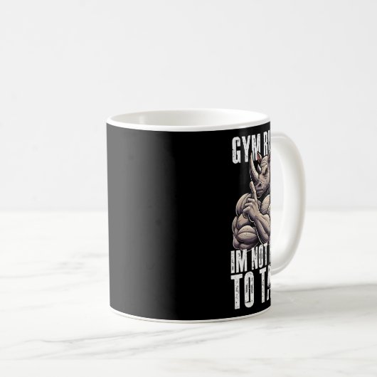 Gym Gift For Men Training Motivation Fitness Bodyb Koffiemok (Voorkant rechts)