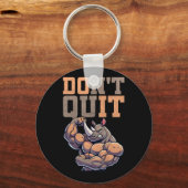 Gym Gift For Men Training Motivation Fitness Bodyb Sleutelhanger (Voorkant)