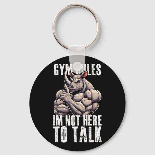 Gym Gift For Men Training Motivation Fitness Bodyb Sleutelhanger (Voorkant)