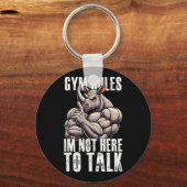 Gym Gift For Men Training Motivation Fitness Bodyb Sleutelhanger (Voorkant)