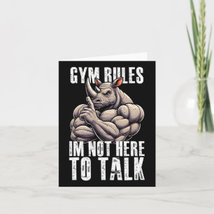 Gym Gift Voor Mannen Training Motivatie Fitness Bo Kaart