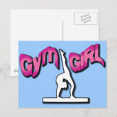 Gym Girl Apparel Briefkaart (Voorkant / Achterkant)