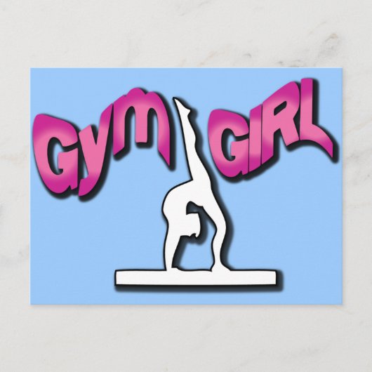 Gym Girl Apparel Briefkaart (Voorkant)