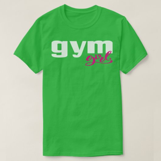 Gym Girl T-shirt (Design voorkant)