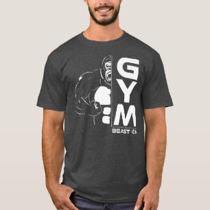 gym gorilla fitness trainingsbody t-shirt