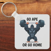 Gym Gorilla Sleutelhanger (Voorkant)