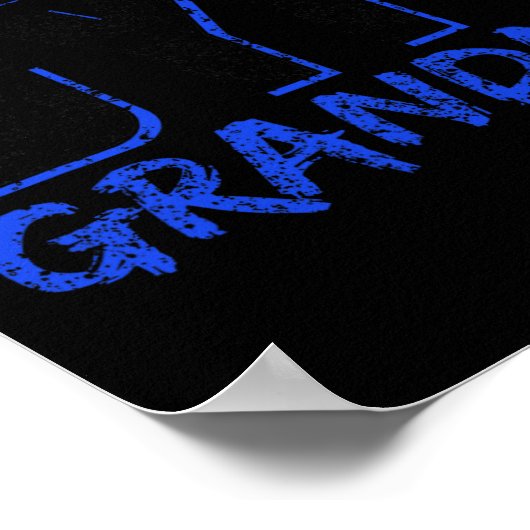 Gym Grandma Weightlifting Training Fitness Workout Poster (Hoek)