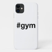 GYM Hashtag Case-Mate iPhone Case (Achterkant)