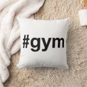 GYM Hashtag Kussen (Deken)