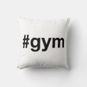 GYM Hashtag Kussen (Voorkant)