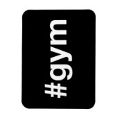 GYM Hashtag Magneet (Verticaal)